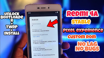 Redmi 4A/5A | Pixel Experience | Android Pie | Stable | Install & First Look |TECHNICAL GOOD