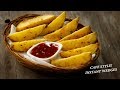 Potato Wedges - Cafe Style Instant Crispy & Fluffy Recipe - CookingShooking