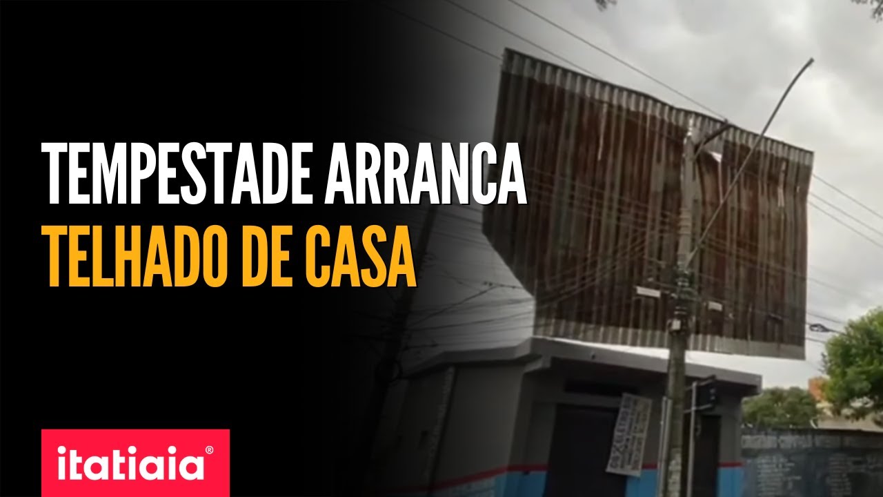 TEMPESTADE E CHUVA DE GRANIZO DEIXAM MARCAS DE DESTRUIÇÃO EM BELO HORIZONTE