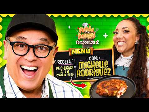 STUFFED Chicken Cordon Bleu 🍖🧀 with Michelle Rodríguez on Fonda Los Amigos S. 2 - Ep. 7