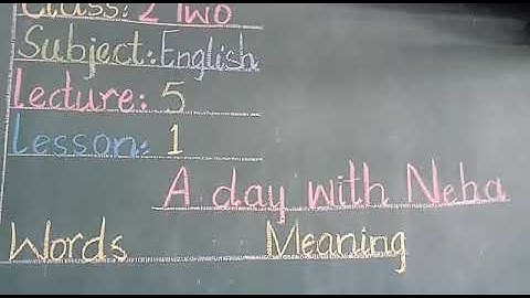 class,2 sub,eng lec#5