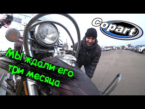 МотоГоловняк#1| Yamaha XVS 1100 Dragstar на аукционе Copart за 975$| Прохождение таможни от А до Я