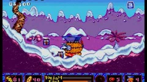 Toejam & Earl in Panic on Funkotron Part 4: Snowy Street