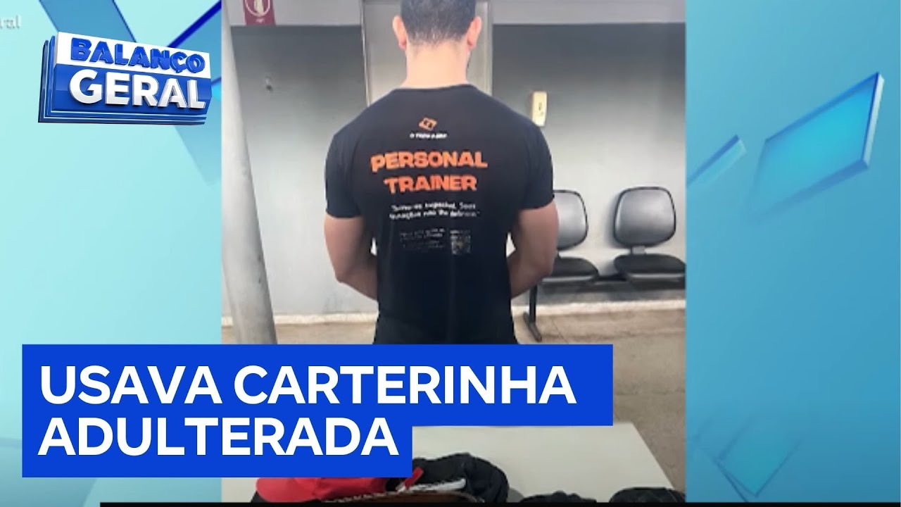 Homem de 28 anos é preso por se passar por personal trainer em uma academia