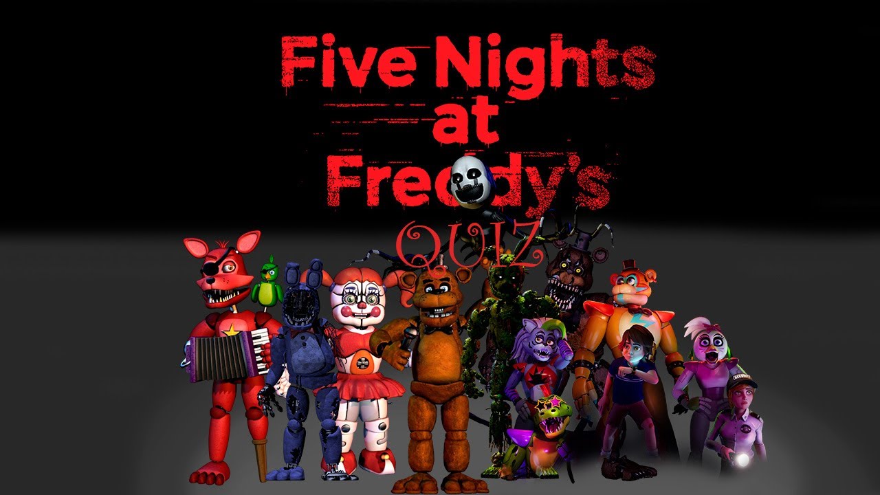 Cuánto sabes de five nights at freddy's? Quiz Trivia - YouTube