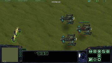 Starcraft 2 Galaxy Editor Exploration - Flamer Ghost