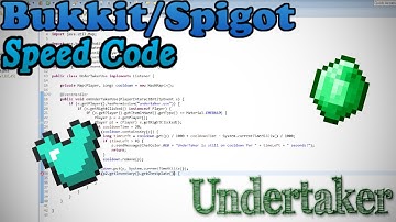 [Minecraft Bukkit/Spigot] Undertaker Speed Code