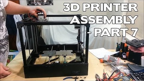 RigidBot Assembly - Part 7: Extruder Assembly and Completing the X-axis