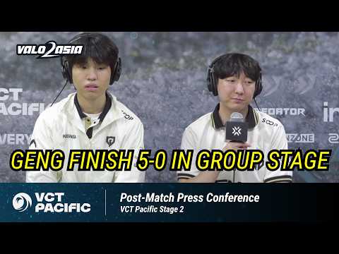 Gen.G (GEN vs. FS) | VCT Pacific Stage 2 2026 | Post-match Press Conference