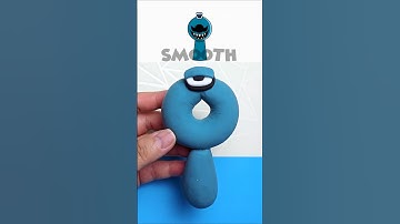 🫆✨️Turning Clay into Sprunki OC O from Alphabet Lore #sprunkioc #alphabetlore #clayart #diyclay