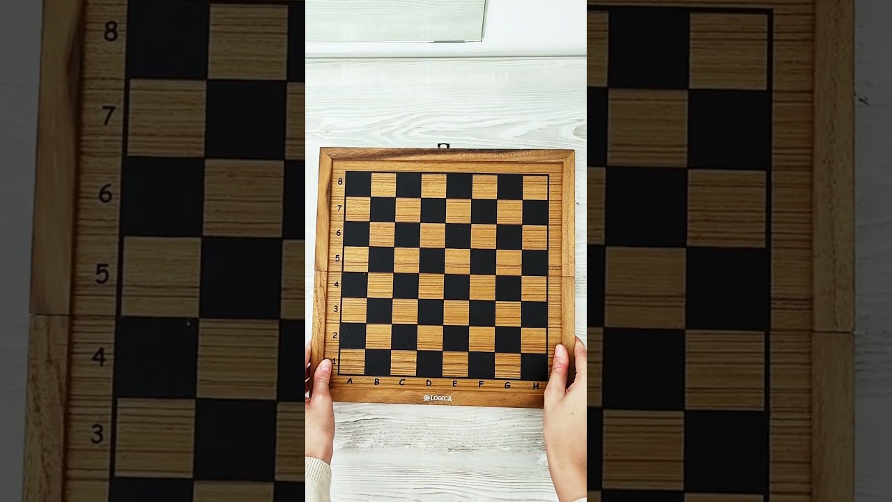 Tablero De Ajedrez 3 En 1 De Madera Para Ajedrez, Damas Y Backgammon, Con Cajón Reversible, De VEVOR