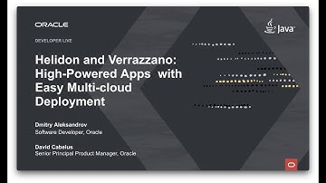 Helidon and Verrazzano High Powered Apps with Easy Multicloud Deployment