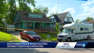 Des Moines Police: Homicide victim had 'obvious signs of traumatic injury'