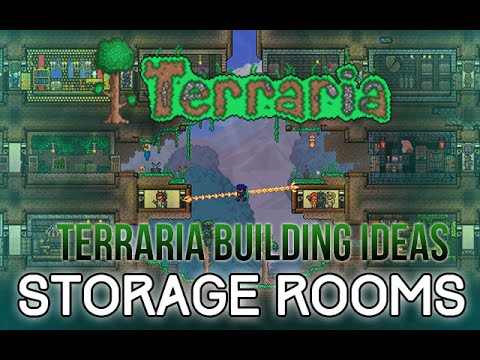 Terraria Building Ideas Storage Room