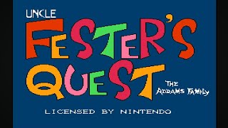 Addams Family, The: Uncle Fester's Quest (PAL) (NES) - Longplay [All Items▪︎No Death]