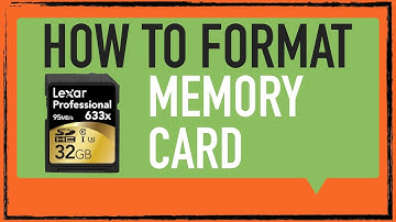 How to format a memory card: Digital camera tip