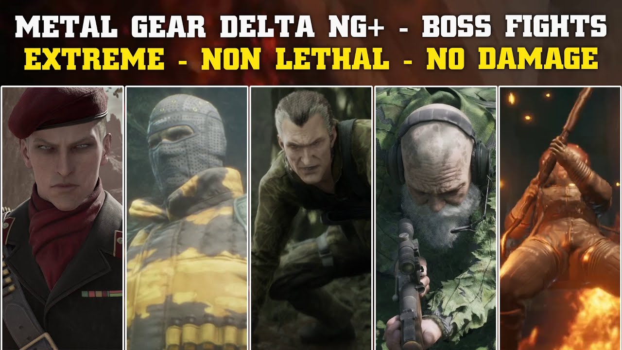 Boss Fights NG+ - Extreme Difficulty - No Damage - Non Lethal - No AT ...