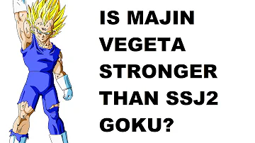 Was Majin Vegeta stronger than Goku?