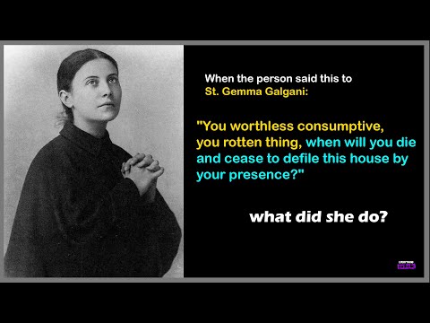 St Gemma Galgani S Reaction To The Unkindness Of Others I Cried So So Much St Gemma Galgani S Reaction To The Unkindness Of Others I Cried So So Much