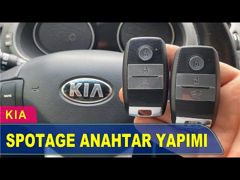 Kia Sportage Akıllı Anahtar Yapımı | Yedek Kopyalama - Oto Anahtarcı İstanbul