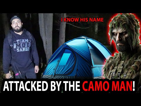 CAMPING IN MY ABANDONED FOREST GONE WRONG ATTACKED BY THE CAMO MAN!