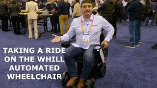 We take a ride on the Whill automated wheelchair