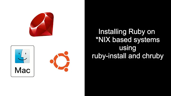 Install Ruby:  How to install Ruby on macOS and Linux