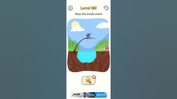 Dop5 Level 135 helps the snail meet #dop5 #puzzlegame