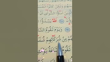 سورة الروم الأية 11 إلى 15 القارئ سعد الغامدي