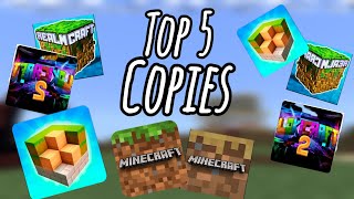Top 5 Minecraft copy games part 1.