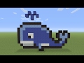 Minecraft Pixel Art - Whale