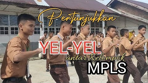 Pertunjukkan Yel-Yel antar Kelompok MPLS 2023/2024