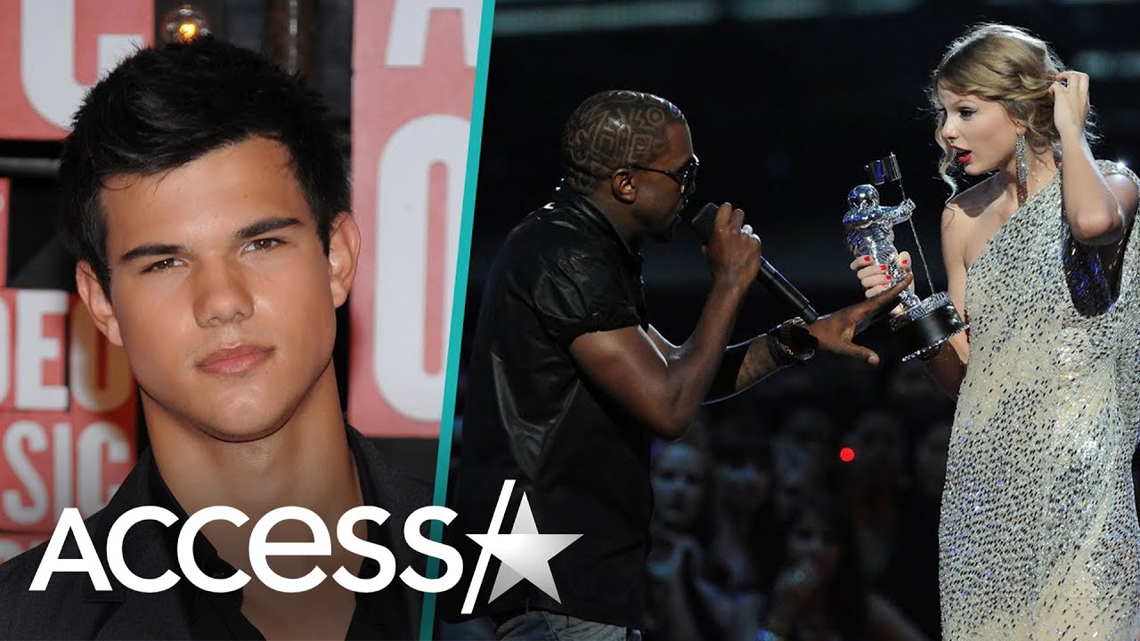 Taylor Lautner Thought Ex Taylor Swift & Kanye West's VMAs Moment Was A 'Skit'