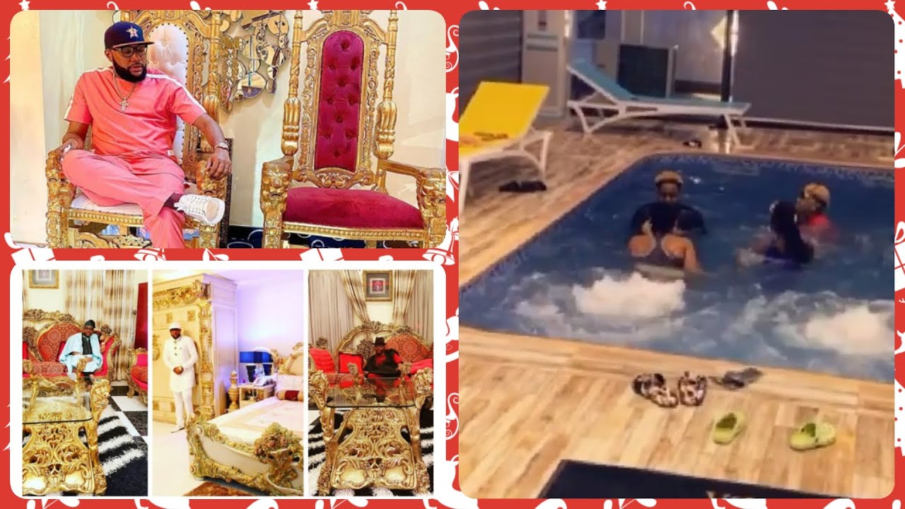 E MONEY SHOWCASE HIS INTERIOR GOLD MANSION IN ULI ANAMBRA STATE (ULI