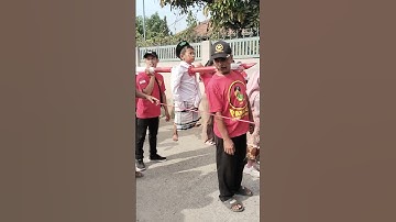 kostum tertusuk bambu karnaval 17 agustus #shorts