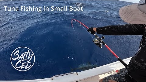 Tuna Fishing in Small boat
