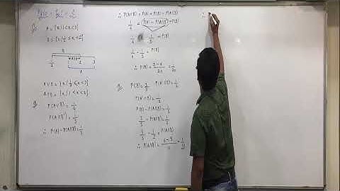 Probability Lecture 15 Ex.1 Sec C Q.17 to Q.23 and Sec D Q.1 to Q.5