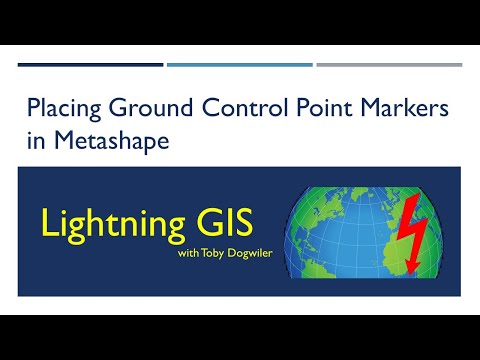 Placing Ground Control Point Markers in Agisoft Metashape