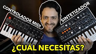 TECLADO MUSICAL vs CONTROLADOR MIDI vs SINTETIZADOR