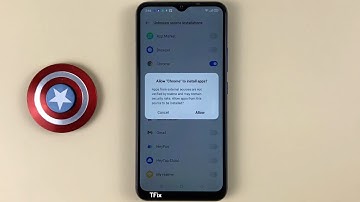 How to enable/disable Settings from unknown sources on Realme C15 Android 11