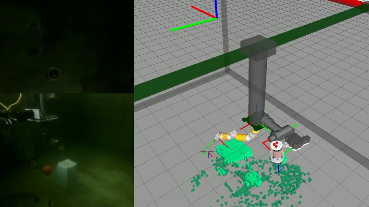 3D Laser Scanner for Underwater Manipulation: Motion Planning of a 8 ...