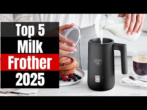 Best Milk Frothers Of 2025 Top 5 For Lattes Cappuccinos Barista Style Drinks