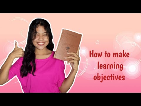 Paano Gumawa Ng Learning Objectives Ng Lesson Plan