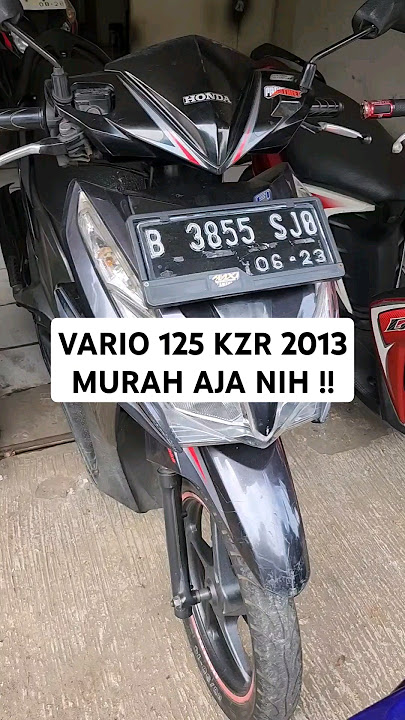 HONDA VARIO 125 KZR CBS ISS 2013 #variokzr #vario125 #hondavario125 #jualbelimotorbekas #motormurah