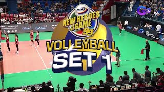 NCAA Women's Volleyball LPU vs. Arellano (First Set) | NCAA Season 99