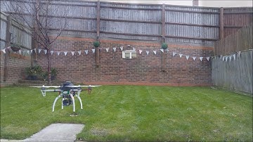 DJI F450 Flamewheel FPV Quadcopter Test fly