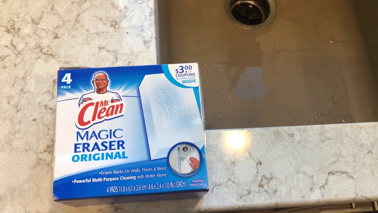 can you use mr clean magic eraser on kitchen table