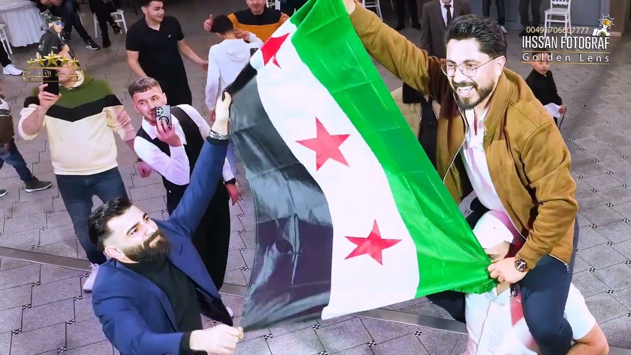 الجيش الحر من أجمل الحفلات في المانيا بعد النصر #الشاهين