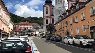 ПОСЛЕДНИЙ ДЕНЬ ПЕРЕД ЖЁСТКИМ КАРАНТИНОМ. ОНЛАЙН ПРОГУЛКА В МАРИЯЦЕЛЛЬ - АВСТРИЯ