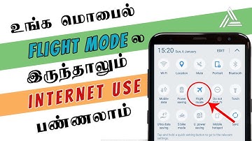 How to Use Internet While Your Mobile in ✈️Flight Mode | Tamil | Avis Tech